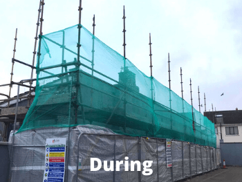 Project: Warmer Homes Scheme Dublin - during